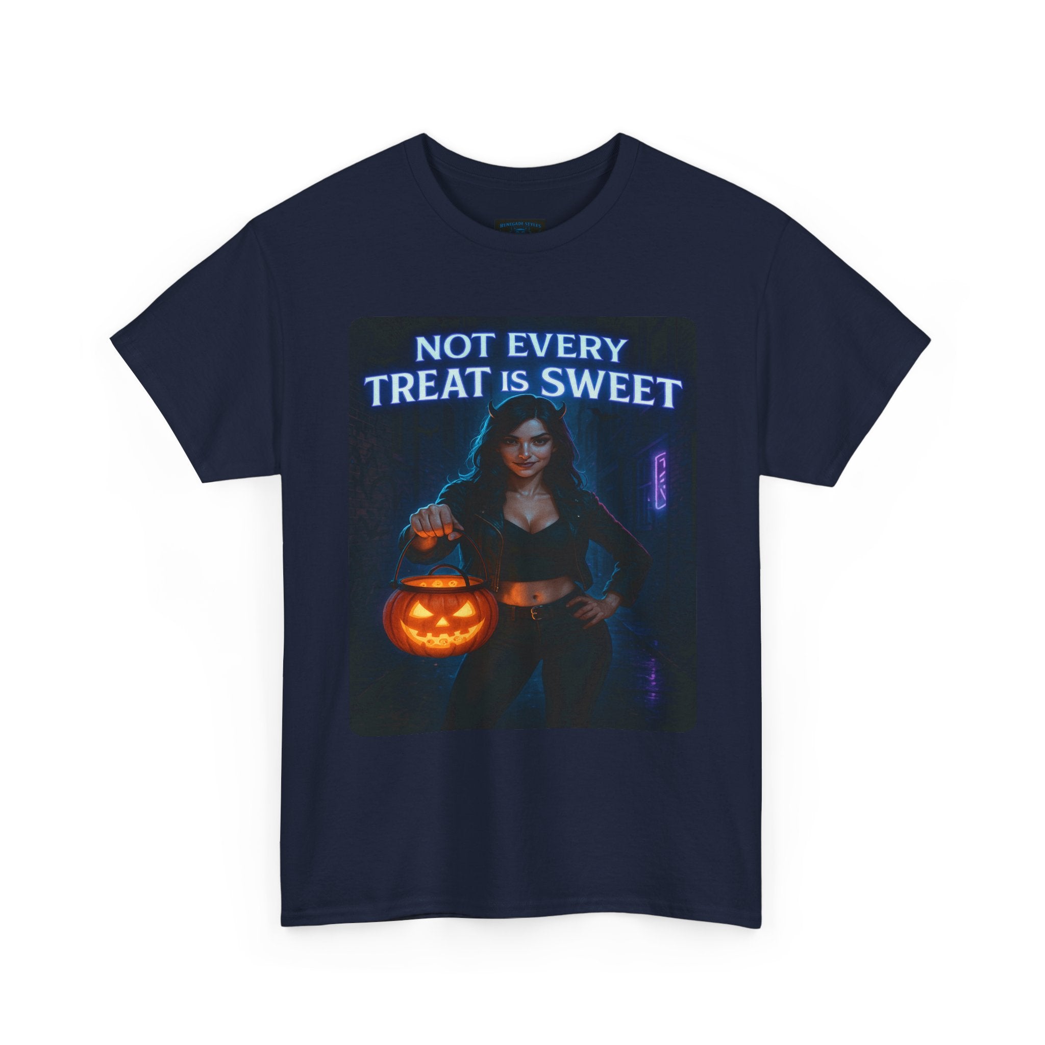 Halloween Graphic Tee - Not Every Treat is Sweet, Spooky T-Shirt, Unisex Cotton Shirt, Fall Fashion, Halloween Costume, Pumpkin Theme