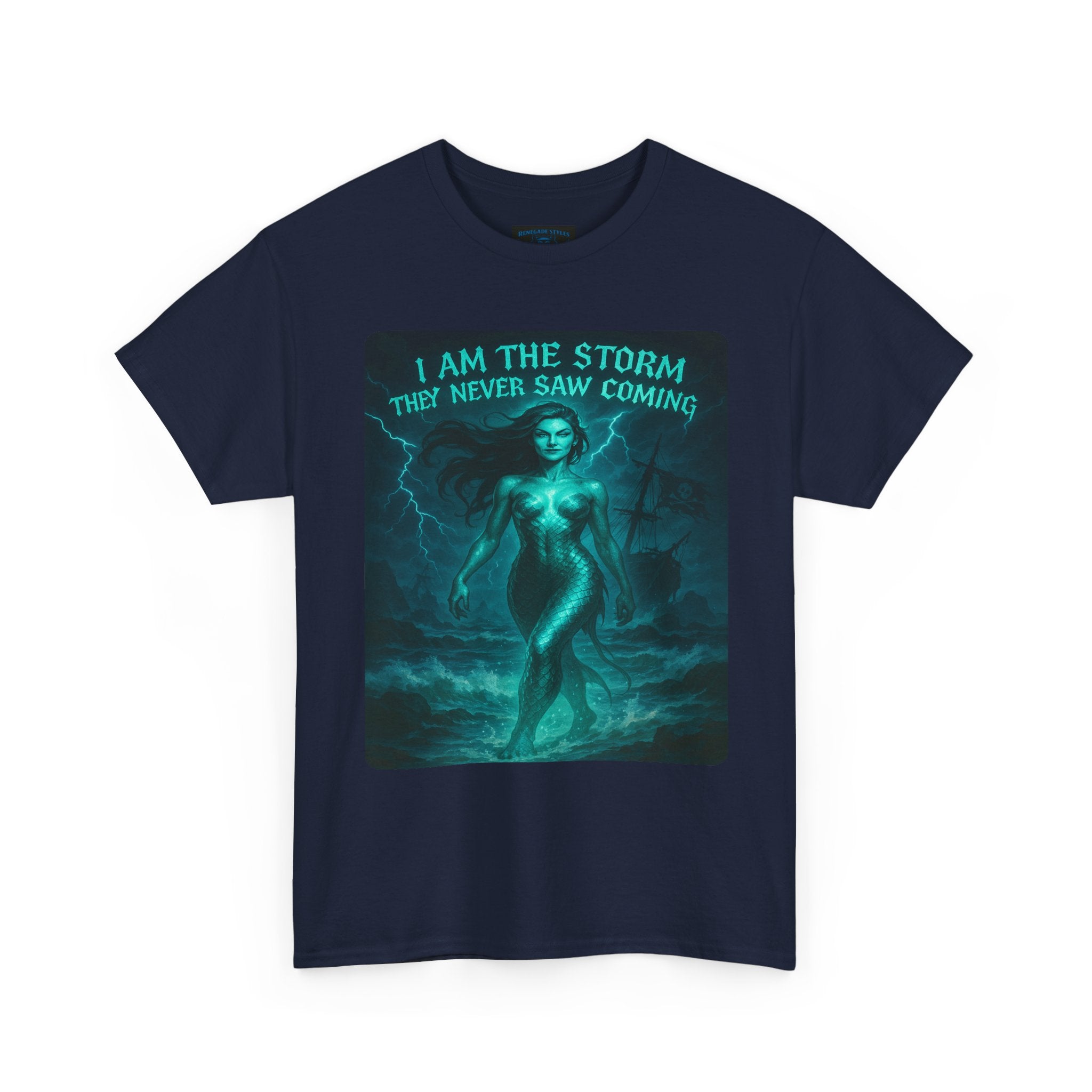Empowering Storm Graphic Tee, Unisex Cotton T-Shirt, Motivational Shirt, Gift for Her, Casual Wear, Storm Lover T-Shirt