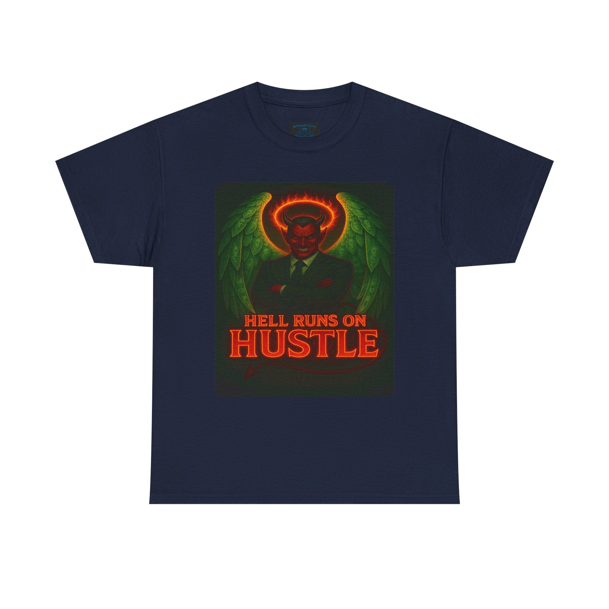 Unisex Hustle Tee, Motivational T-Shirt, Black Graphic Tee, Casual Wear, Gifts for Entrepreneurs, Business Inspiration Shirt