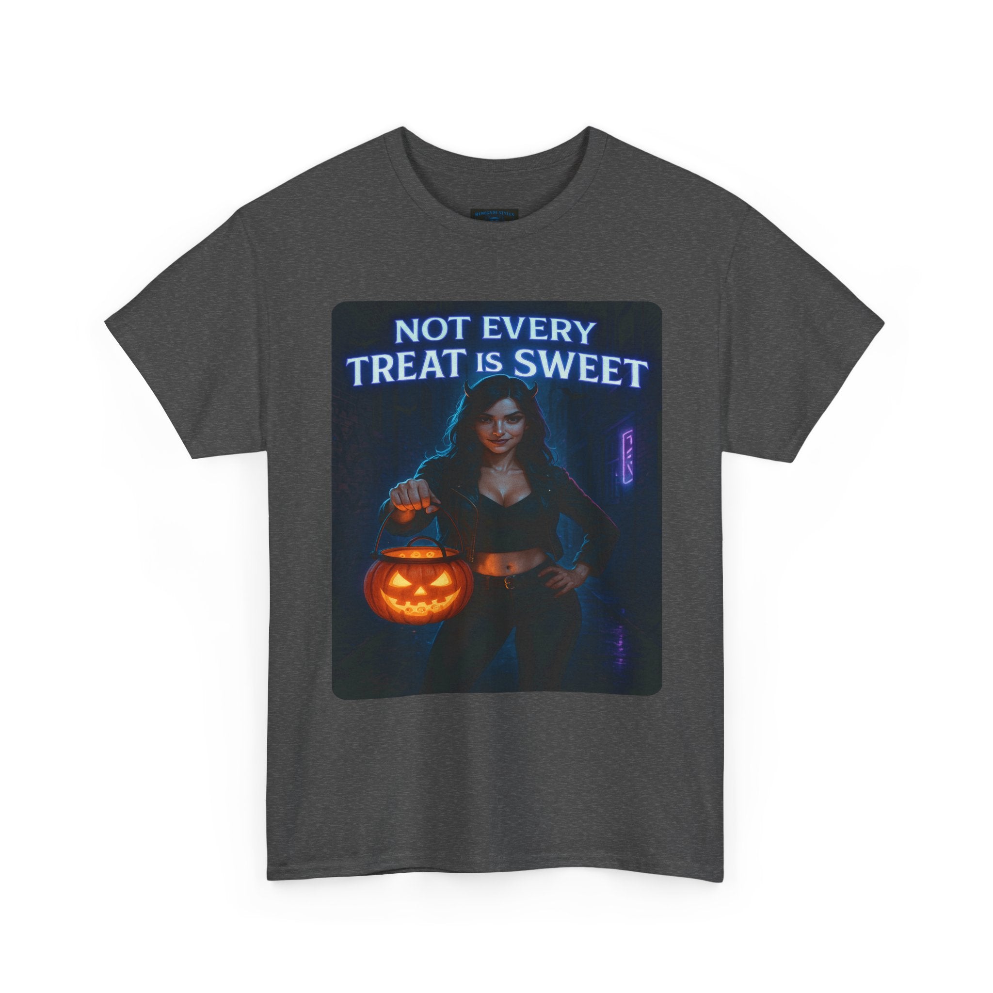 Halloween Graphic Tee - Not Every Treat is Sweet, Spooky T-Shirt, Unisex Cotton Shirt, Fall Fashion, Halloween Costume, Pumpkin Theme
