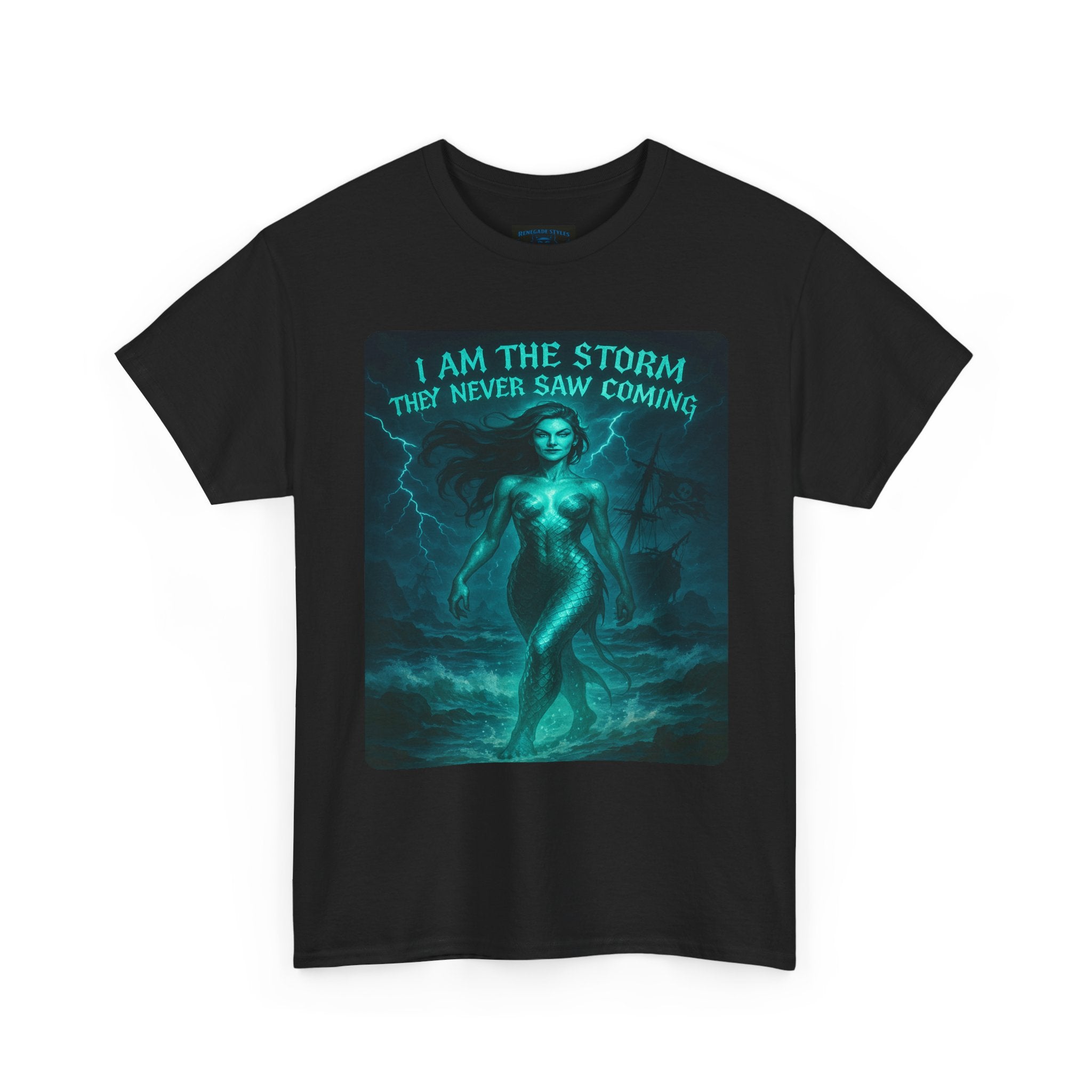Empowering Storm Graphic Tee, Unisex Cotton T-Shirt, Motivational Shirt, Gift for Her, Casual Wear, Storm Lover T-Shirt