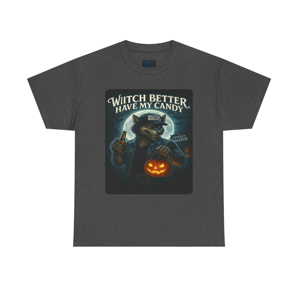 Witch Better Have My Candy Tee, Halloween T-Shirt, Funny Graphic Tee, Unisex Cotton Shirt, Trick or Treat Apparel, Spooky Season Merch