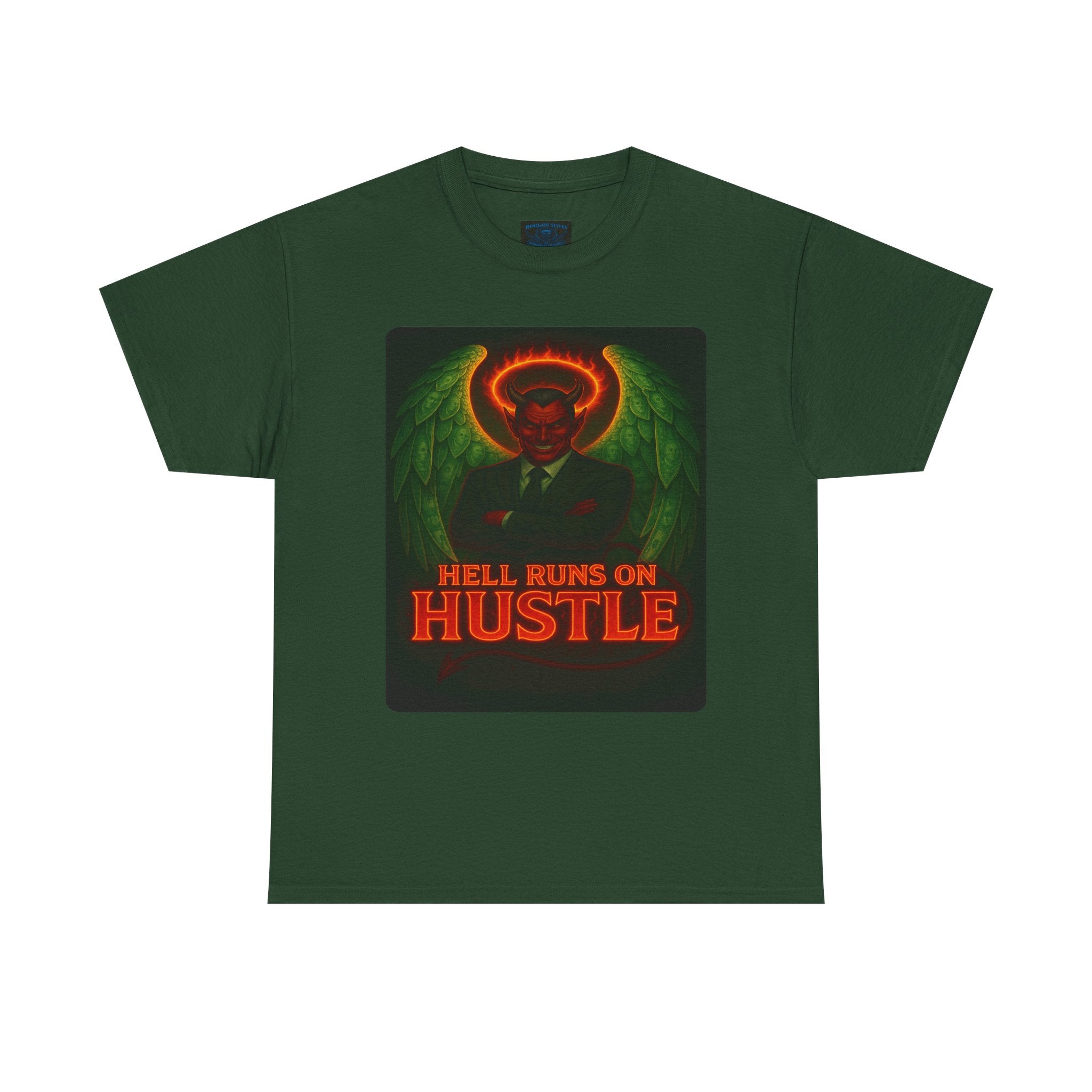 Unisex Hustle Tee, Motivational T-Shirt, Black Graphic Tee, Casual Wear, Gifts for Entrepreneurs, Business Inspiration Shirt