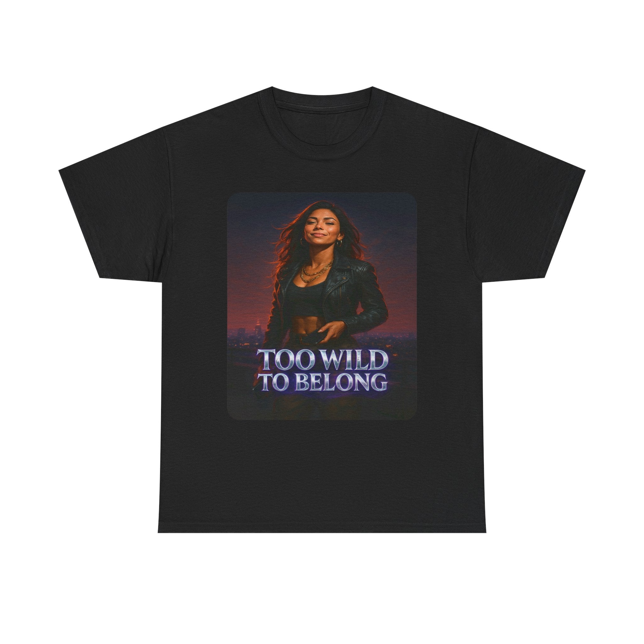 Too Wild to Belong Unisex Tee - Trendy Graphic T-Shirt, Casual Wear, Birthday Gift, Music Lover Apparel, Street Style