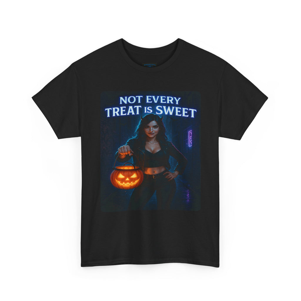 Halloween Graphic Tee - Not Every Treat is Sweet, Spooky T-Shirt, Unisex Cotton Shirt, Fall Fashion, Halloween Costume, Pumpkin Theme