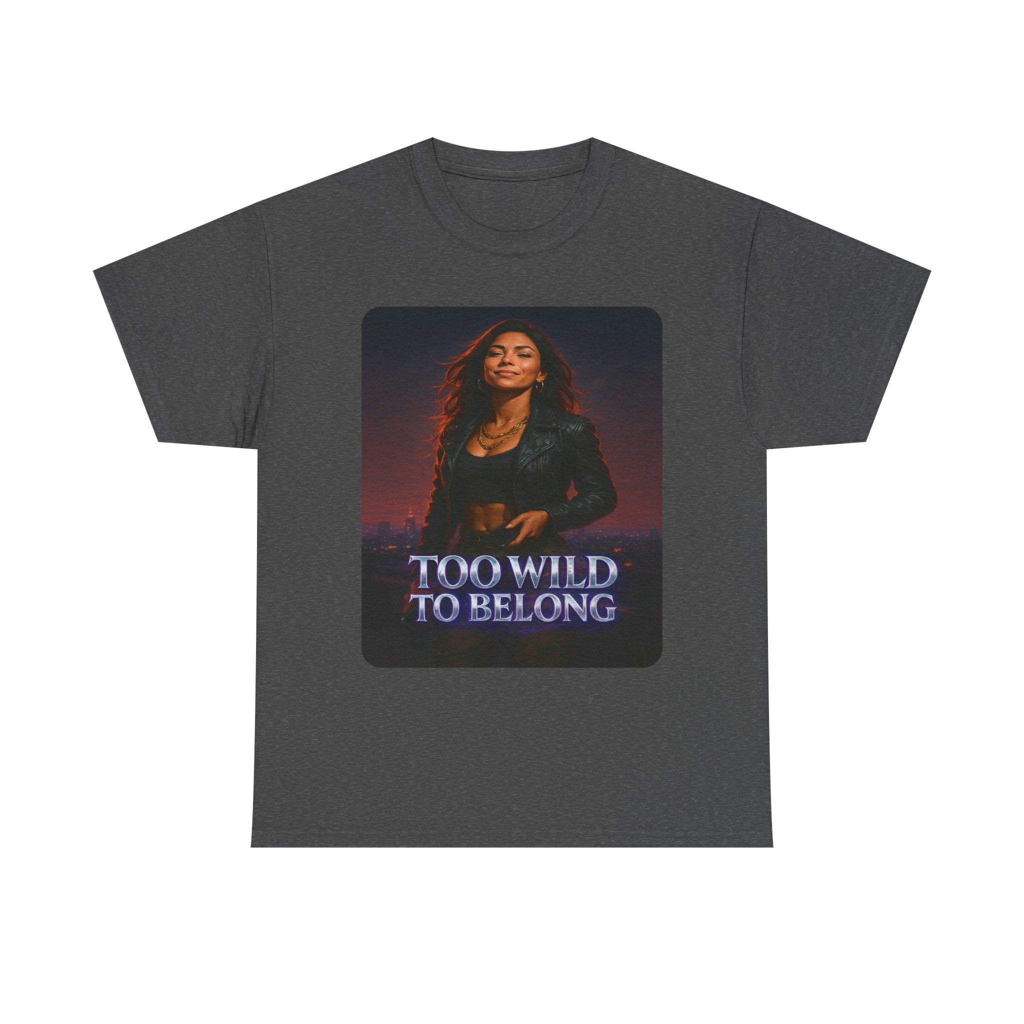 Too Wild to Belong Unisex Tee - Trendy Graphic T-Shirt, Casual Wear, Birthday Gift, Music Lover Apparel, Street Style