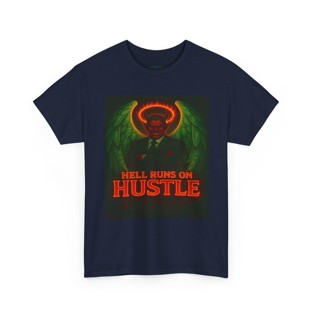 Unisex Hustle Tee, Motivational T-Shirt, Black Graphic Tee, Casual Wear, Gifts for Entrepreneurs, Business Inspiration Shirt