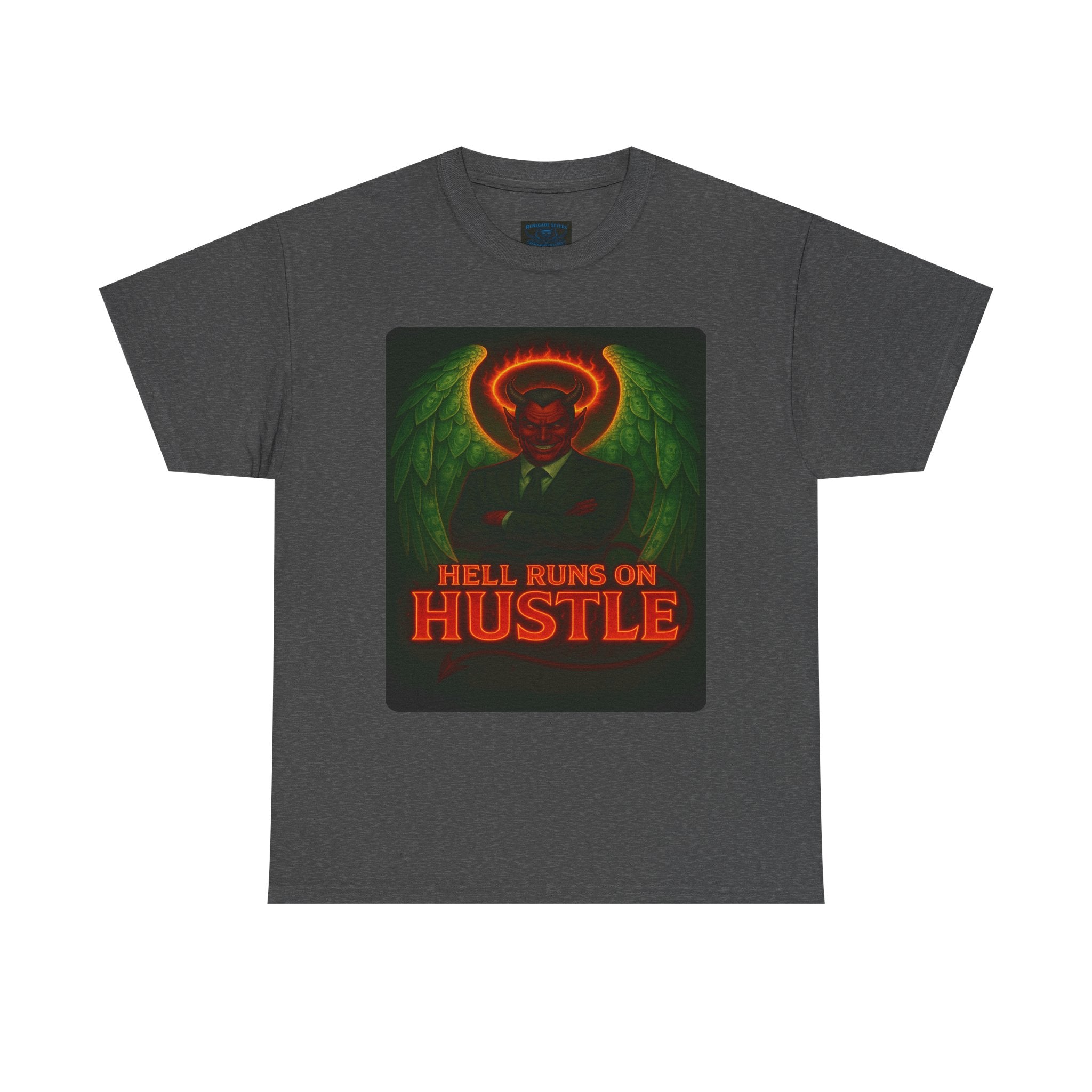 Unisex Hustle Tee, Motivational T-Shirt, Black Graphic Tee, Casual Wear, Gifts for Entrepreneurs, Business Inspiration Shirt