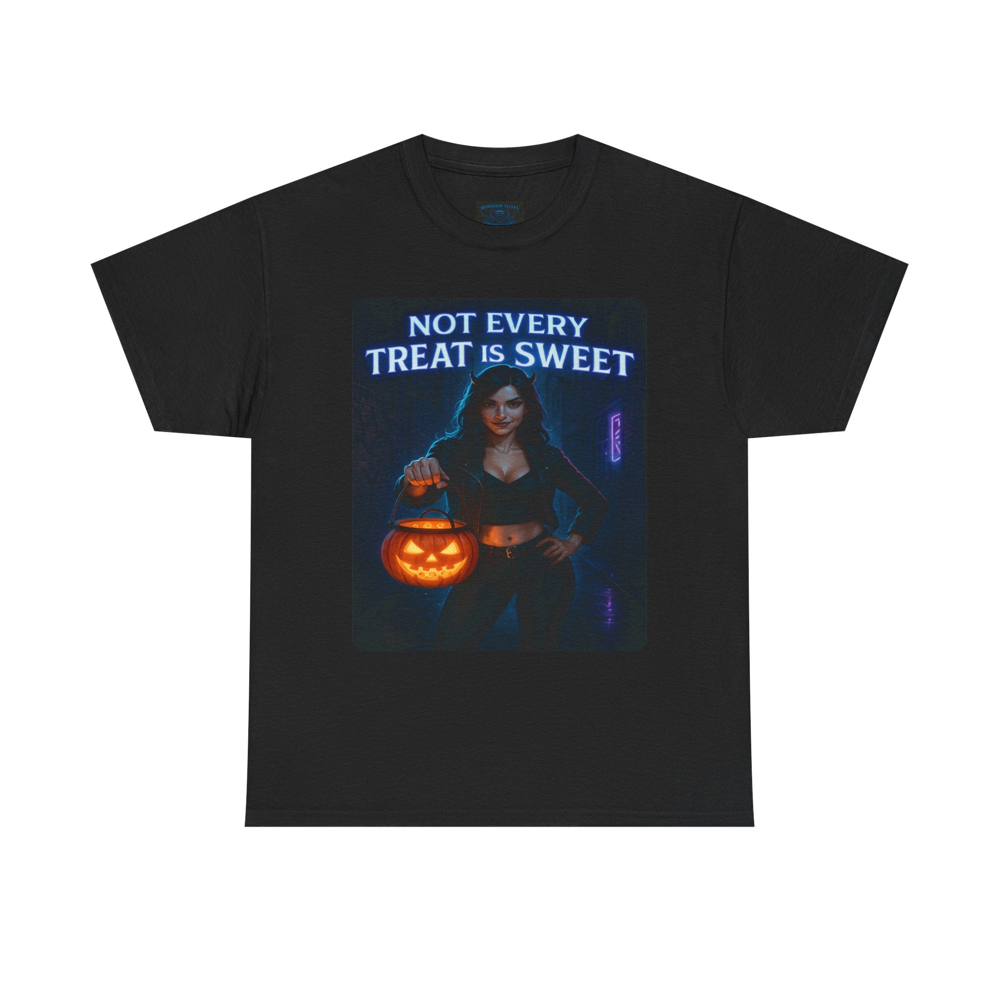 Halloween Graphic Tee - Not Every Treat is Sweet, Spooky T-Shirt, Unisex Cotton Shirt, Fall Fashion, Halloween Costume, Pumpkin Theme