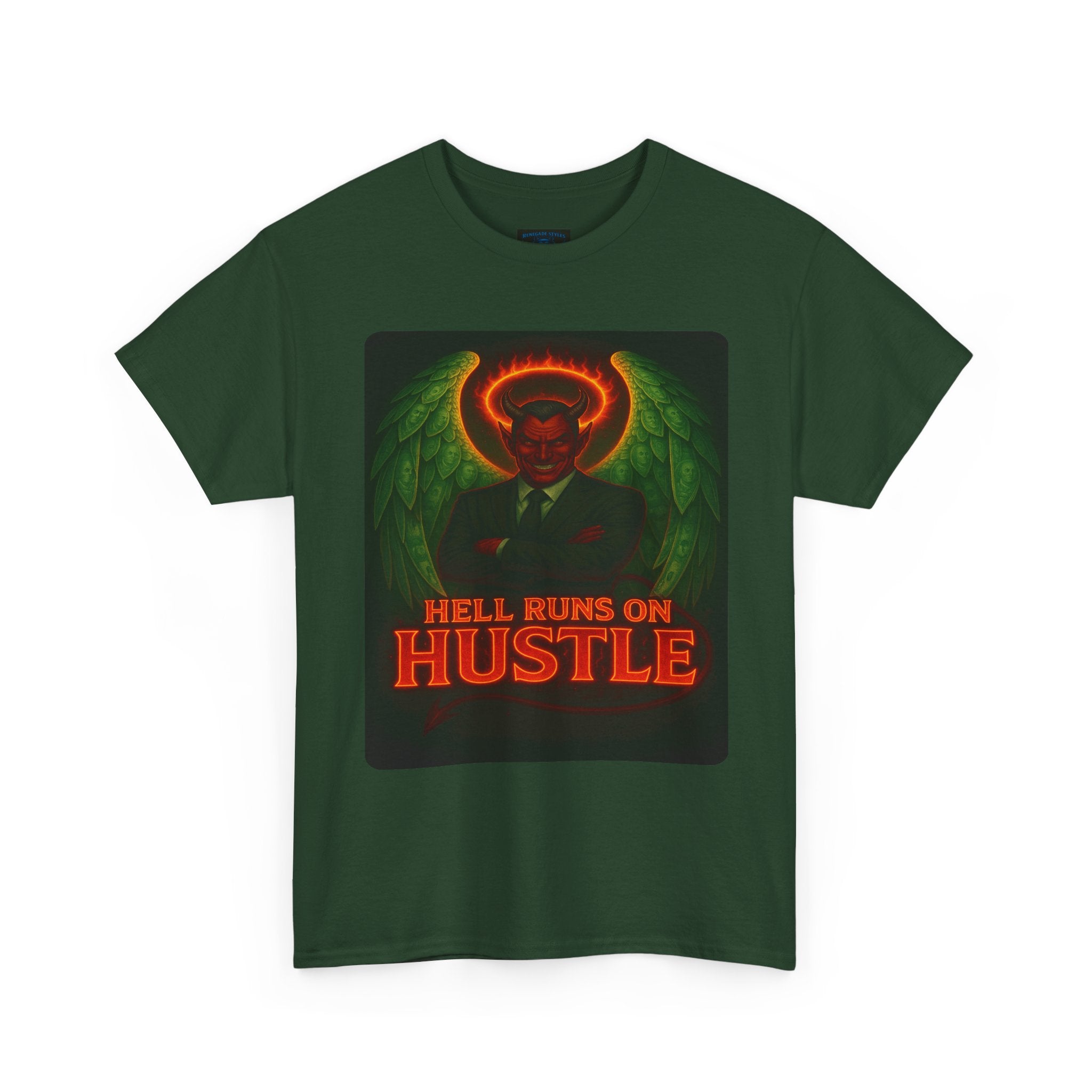 Unisex Hustle Tee, Motivational T-Shirt, Black Graphic Tee, Casual Wear, Gifts for Entrepreneurs, Business Inspiration Shirt